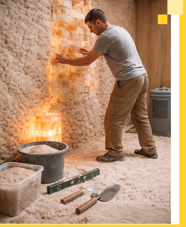 Проектирование и монтаж соляных комнат в Соли-Илецке под ключ